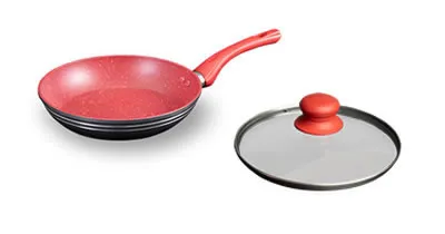 Frigideira 24cm RedSilver com Tampa